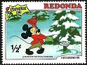 Kingdom of Redonda 1981 Walt Disney 1/2 ¢ Multicolor
